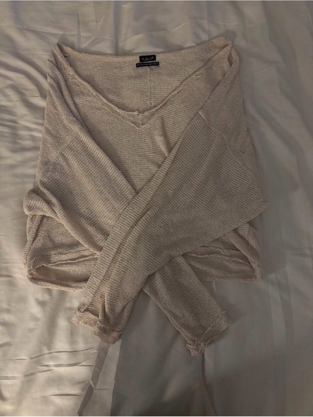 Out From Under Cream Sweater